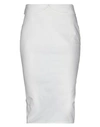 Ermanno Scervino Midi Skirts In White