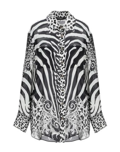 Balmain Patterned Shirts & Blouses In White