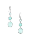 Ippolita Lollipop Lollitini Sterling Silver & Multi-stone Triple-drop Earrings