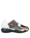 Fendi Multicolor Chunky Sneaker In White