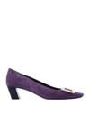Roger Vivier Pump In Purple