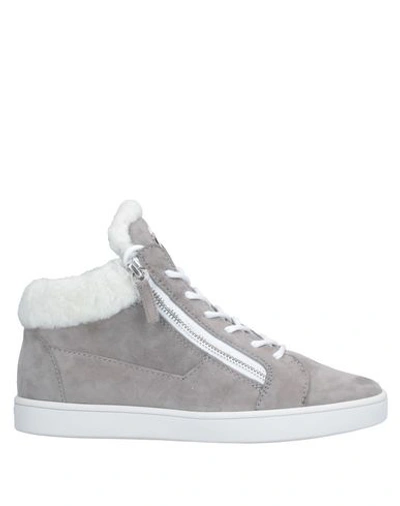 Giuseppe Zanotti Sneakers In Grey