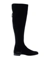 Alberta Ferretti Thigh High Over-the-knee Boots In Black