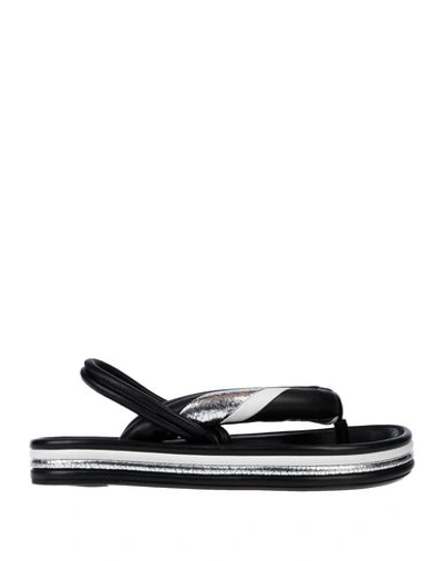 Isabel Marant Toe Strap Sandals In Black