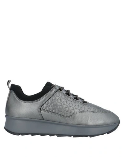 Geox Sneakers In Silver