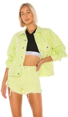 ALEXANDER WANG Game Jacket,DENR-WO21