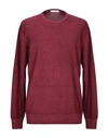 Cruciani Cashmere Blend In Maroon