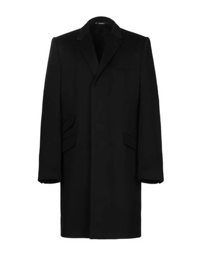 Dolce & Gabbana Coat In Black