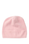 Portolano Cashmere Slouchy Beanie In Powder Pink