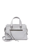 Marc Jacobs Cruiser Leather Satchel In Light Grey