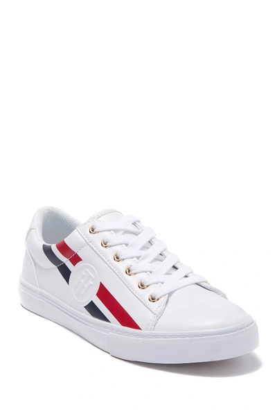 Tommy Hilfiger Lindee Logo Sneaker In Whmll