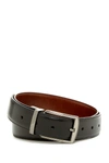 Original Penguin Reversible Leather Belt In Hi Lo Blk20