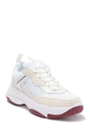 Calvin Klein Jeans Est.1978 Marvin Mixed Media Sneaker In White