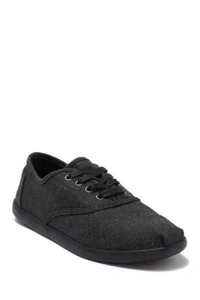 Toms Cordones Sneaker In Dark Grey