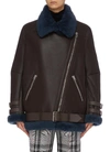 ACNE STUDIOS Oversized shearling aviator jacket