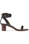 ISABEL MARANT JADLER LEATHER SANDALS