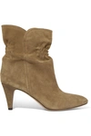 ISABEL MARANT DEDIE SUEDE ANKLE BOOTS