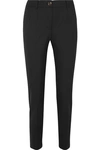 DOLCE & GABBANA WOOL-BLEND TAPERED trousers