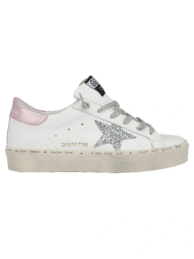Golden Goose Hi Star Low-top Leather Trainers In White