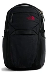 The North Face Router Backpack - Black In Tnf Black Heather/tnf Red