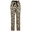 BOUTIQUE MOSCHINO LEOPARD-PRINT SLIM-LEG TROUSERS