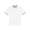 ELEVENTY WHITE COTTON POLO SHIRT