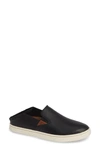 Olukai Pehuea Slip-on Sneaker In Black Kapa Leather