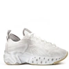 ACNE STUDIOS TUMBLED WHITE TECHNICAL FABRIC SNEAKERS,11009147