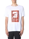 Neil Barrett Chaotic Subway Graphic T-shirt For Men In Bianco