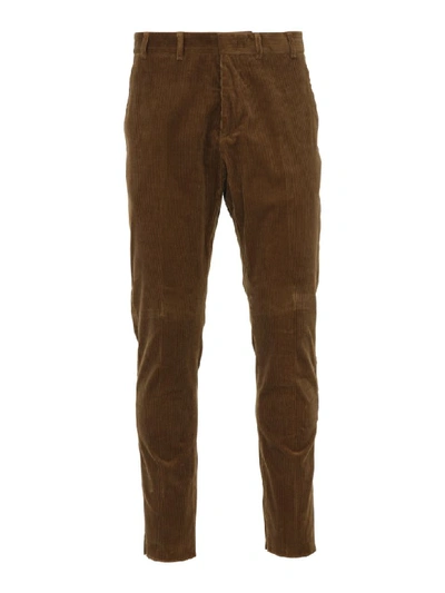 N°21 Trousers In Brown