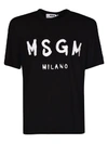 MSGM LOGO PRINT T-SHIRT,11009277