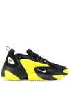 Nike Men's Zoom 2k Running Sneakers From Finish Line In Black-white-dynamic Yellow