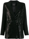 PINKO SEQUIN DOUBLE-BREASTED BLAZER