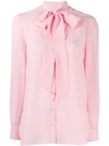 ALEXANDER MCQUEEN PUSSY-BOW BLOUSE
