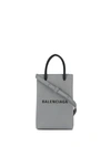 BALENCIAGA SHOPPING PHONE BAG ON STRAP