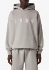 1989 STUDIO 1989 LOGO HOODED SWEATSHIRT