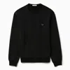 1989 Studio Crewneck Sweatshirt Ribbed Cuffs And Hem In Black