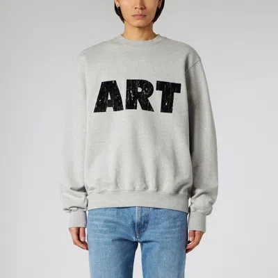 1989 STUDIO 1989 STUDIO  ART MELANGE CREW-NECK SWEATER