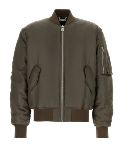 1989 Studio Back Logo Pilot Casual Jacket In Brown