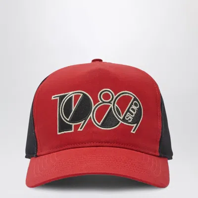 1989 Studio Baseball Cap 1989 Pop Logo In Red