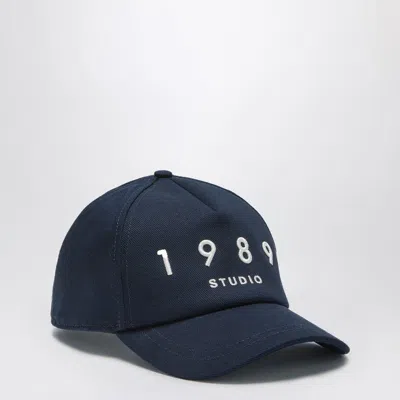 1989 Studio Baseball Cap Dark Blue In Brown