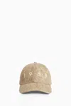 1989 Studio Baseball Cap Denim Flock 1989 In Brown