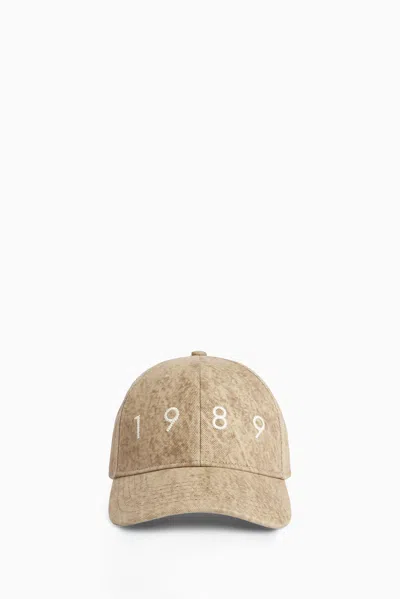 1989 Studio Baseball Cap Denim Flock 1989 In Multi