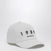 1989 Studio Embroidered Logo Baseball Cap In White