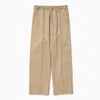 1989 Studio Beige Drawstring Trousers In Beige