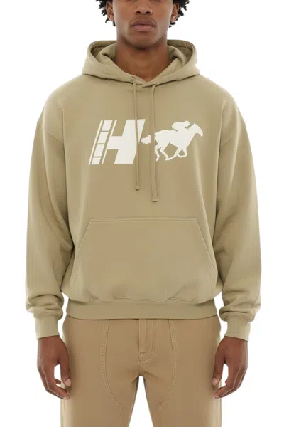 1989 Studio Beige Graphic Print Hoodie In Neutral
