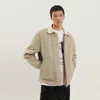 1989 Studio Men's Padded Canvas Jacket In Neutral