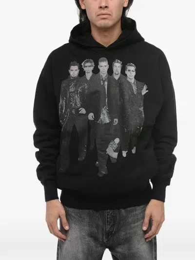 1989 Studio Black Cotton Hoodie In Multi