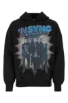 1989 Studio Brushed Cotton Nsync Celebrity Hoodie With 2-pockets In Black