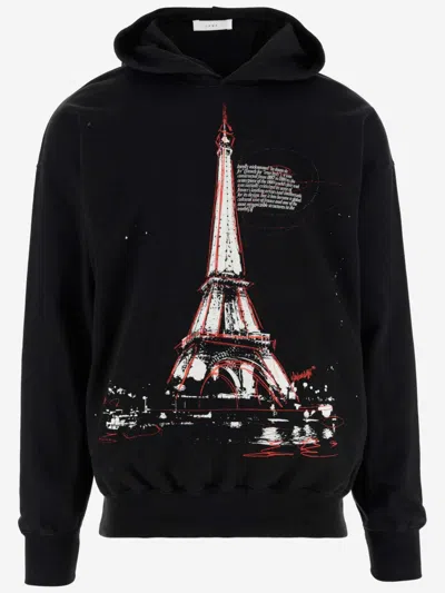 1989 STUDIO BLACK GRAPHIC PRINT HOODIE